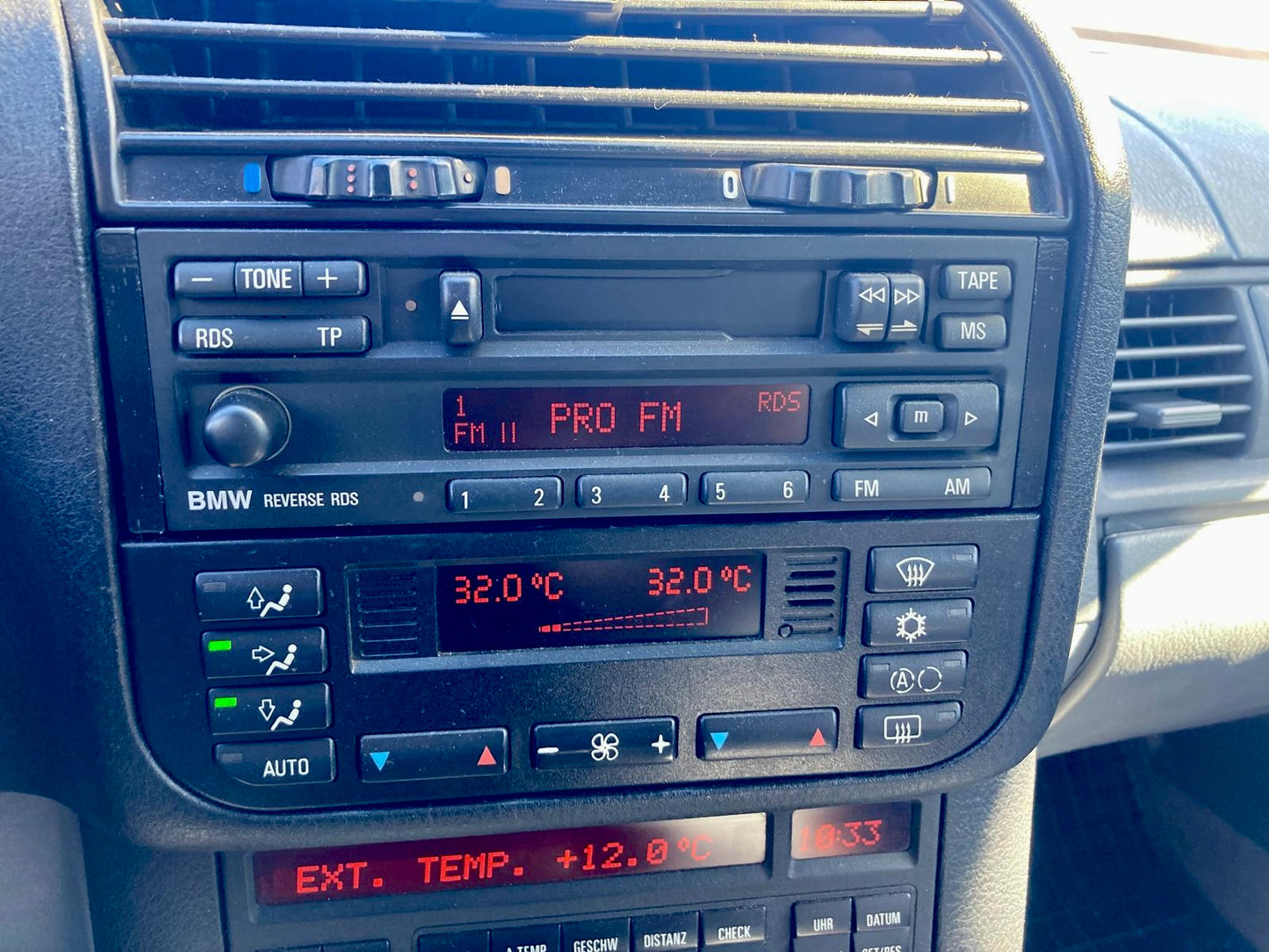 Capace Radio Reverse RDS pentru BMW e36